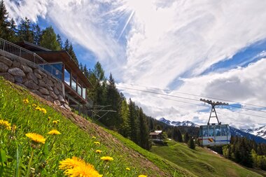 Bergstation der Montafoner Kristbergbahn Silbertal GmbH | © Montafoner Kristbergbahn Silbertal GmbH - Patrick Säly (patricksaely.com)